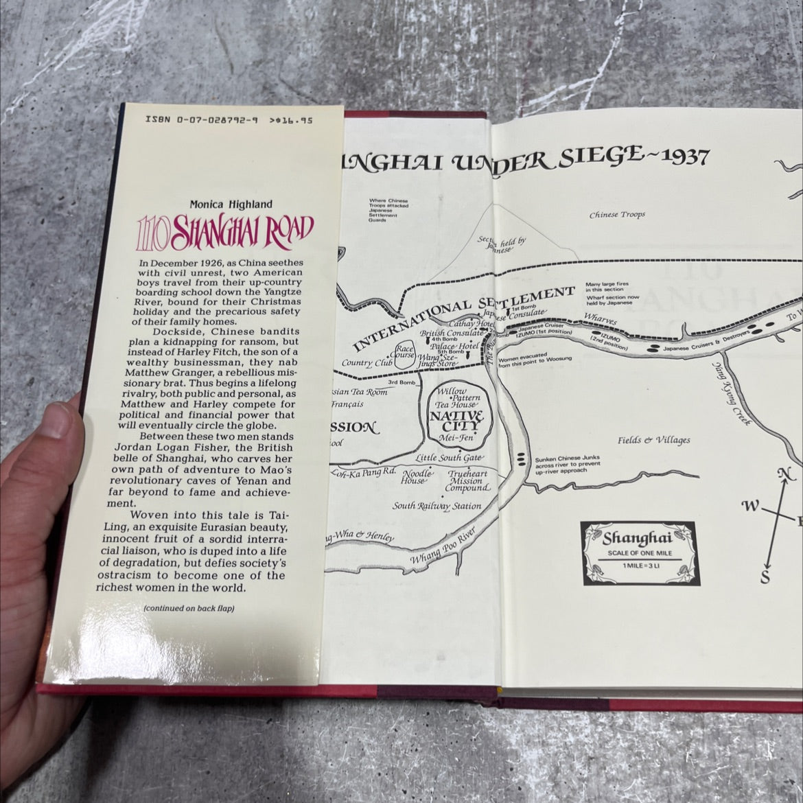 110 shanghai road book, by Monica Highland, 1986 Hardcover image 4