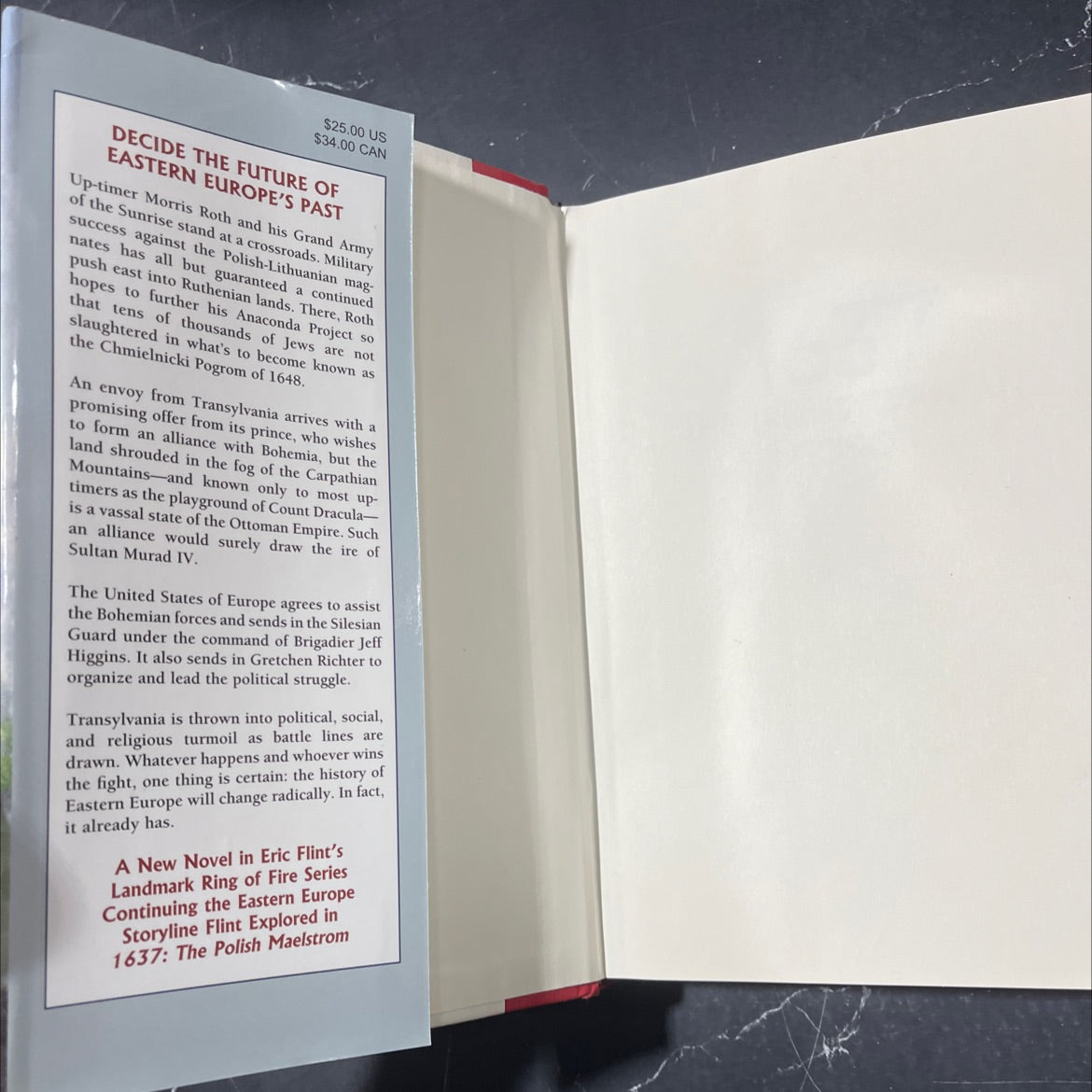 1637: the transylvanian decision book, by Eric Flint, Robert E. Waters, 2022 Hardcover image 4