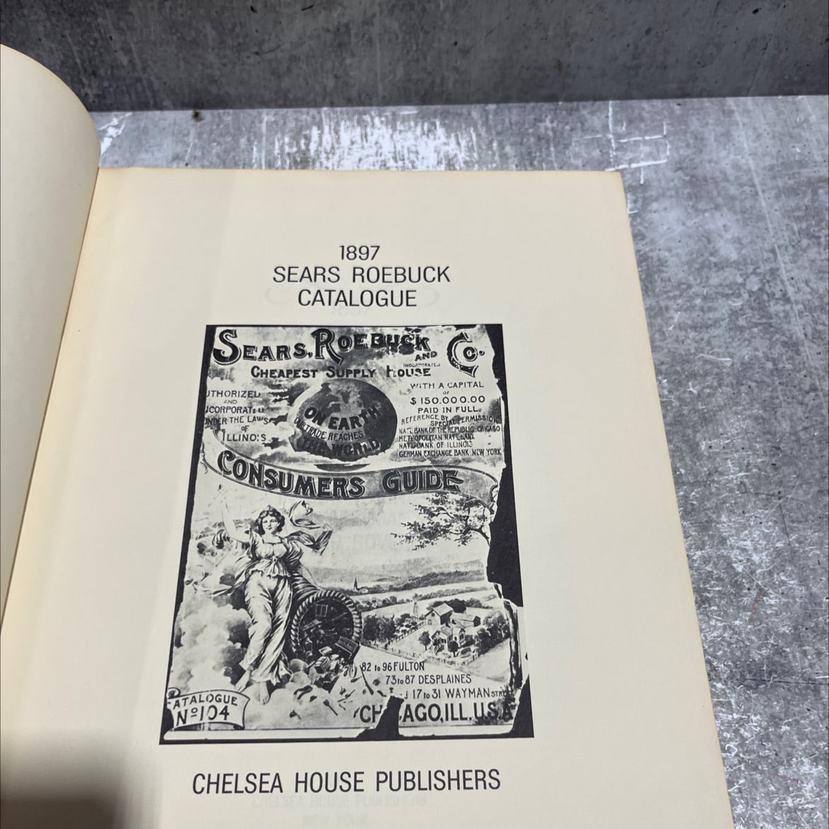 1897 sears roebuck catalogue book, by sears roebuck and company, 1897 Hardcover image 2