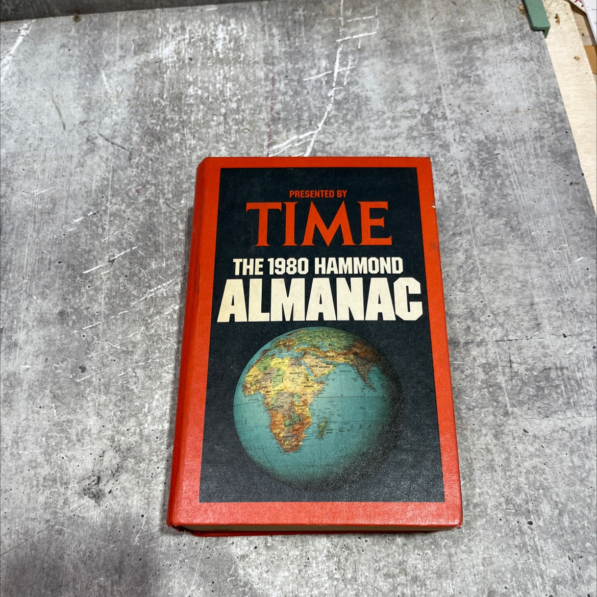 1980 hammond almanac book, by Martin A. Bacheller, 1980 Hardcover image 1