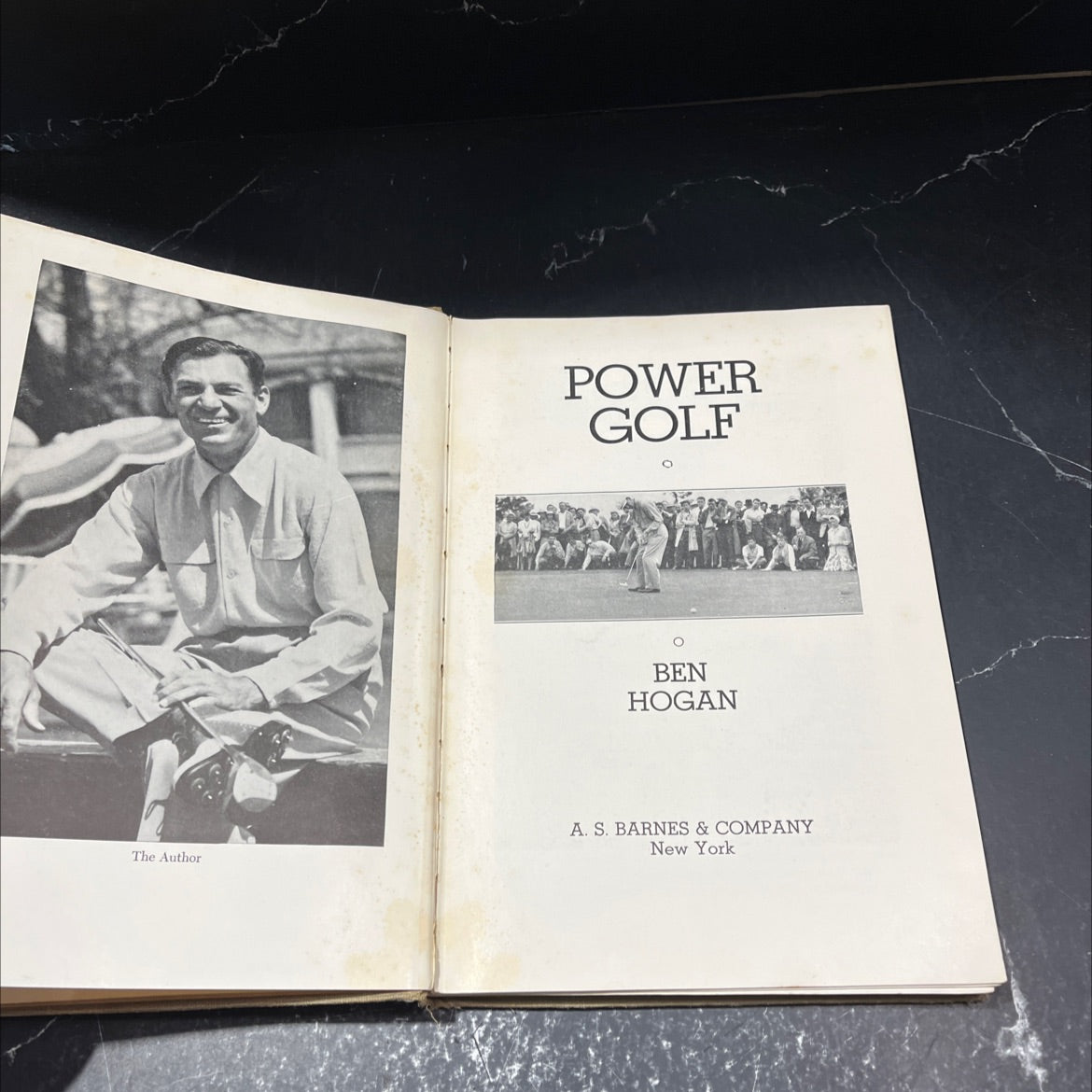 24 power golf book, by ben hogan, 1948 Hardcover image 2