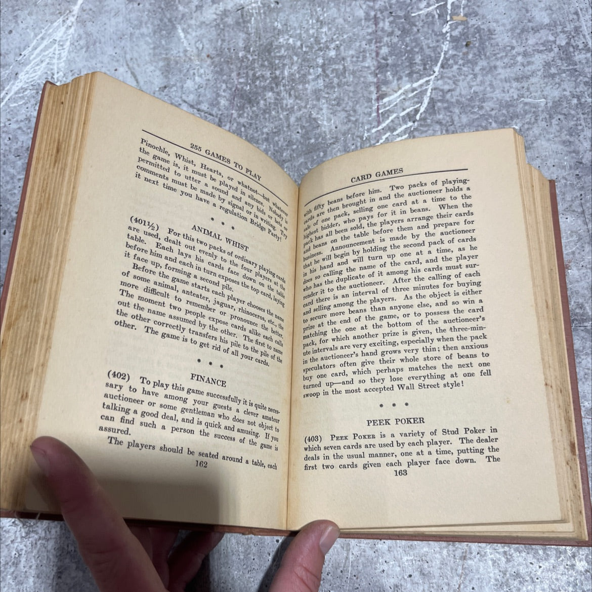 255 party games to play book, by clare a. graeffe and paul w. kearney, 1934 Hardcover image 4