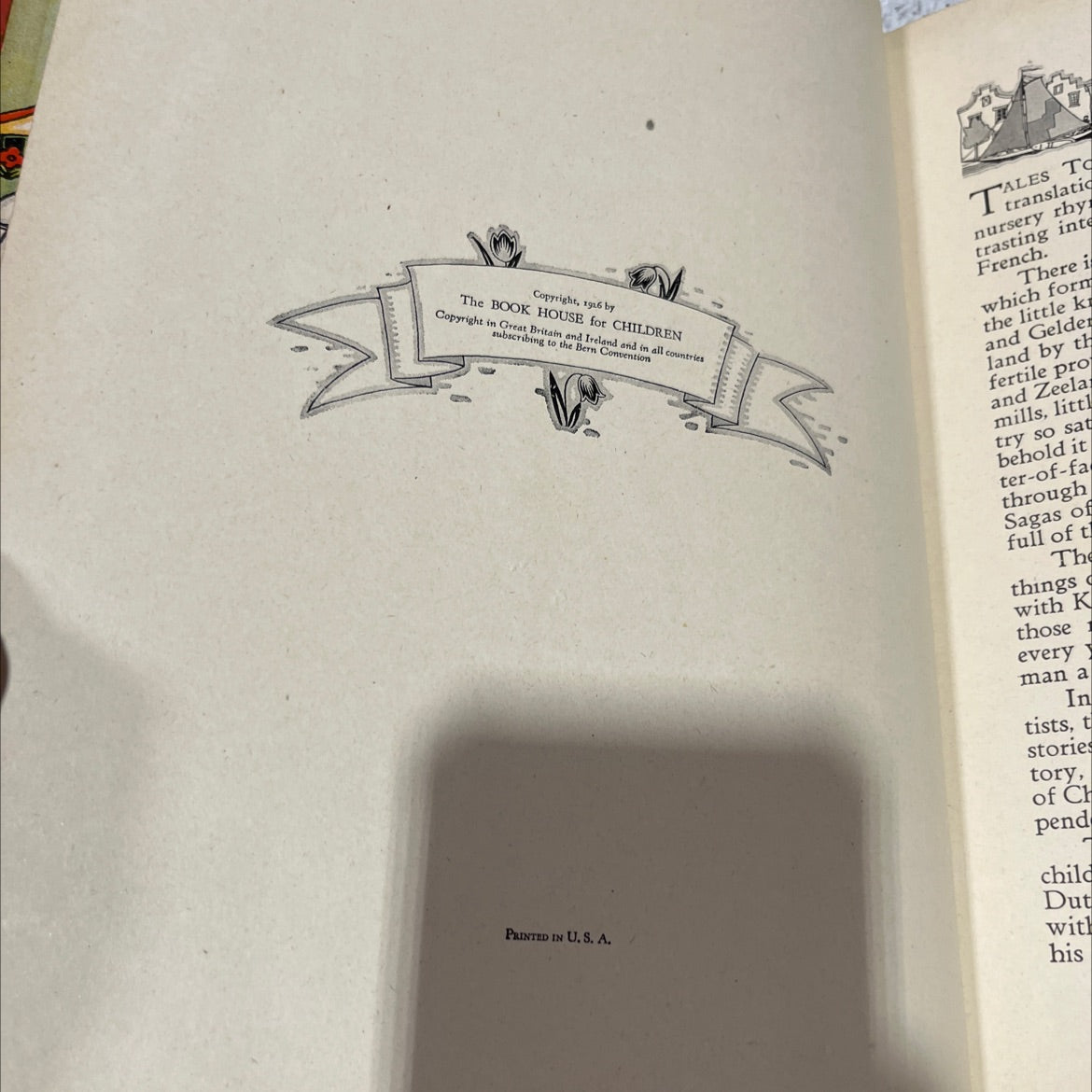 26 tales told in holland book, by Olive Beaupré Miller, 1916 Hardcover image 3