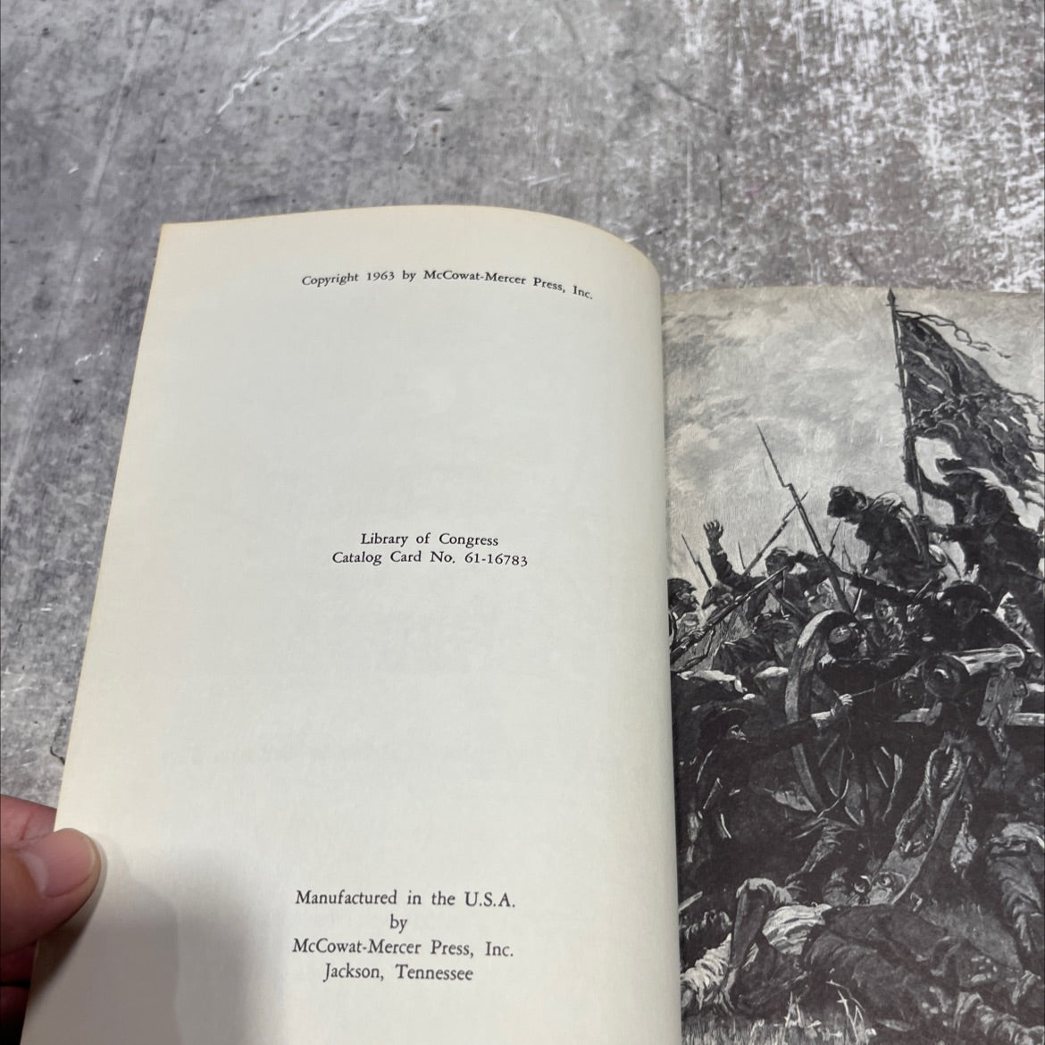 4 years on the firing line book, by James Cooper Nisbet, 1963 Hardcover image 3