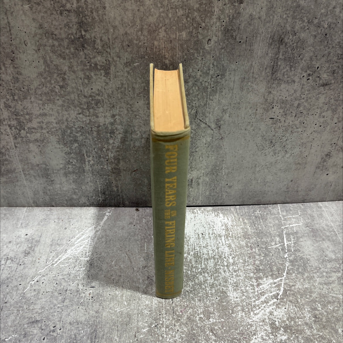 4 years on the firing line book, by James Cooper Nisbet, 1963 Hardcover image 4