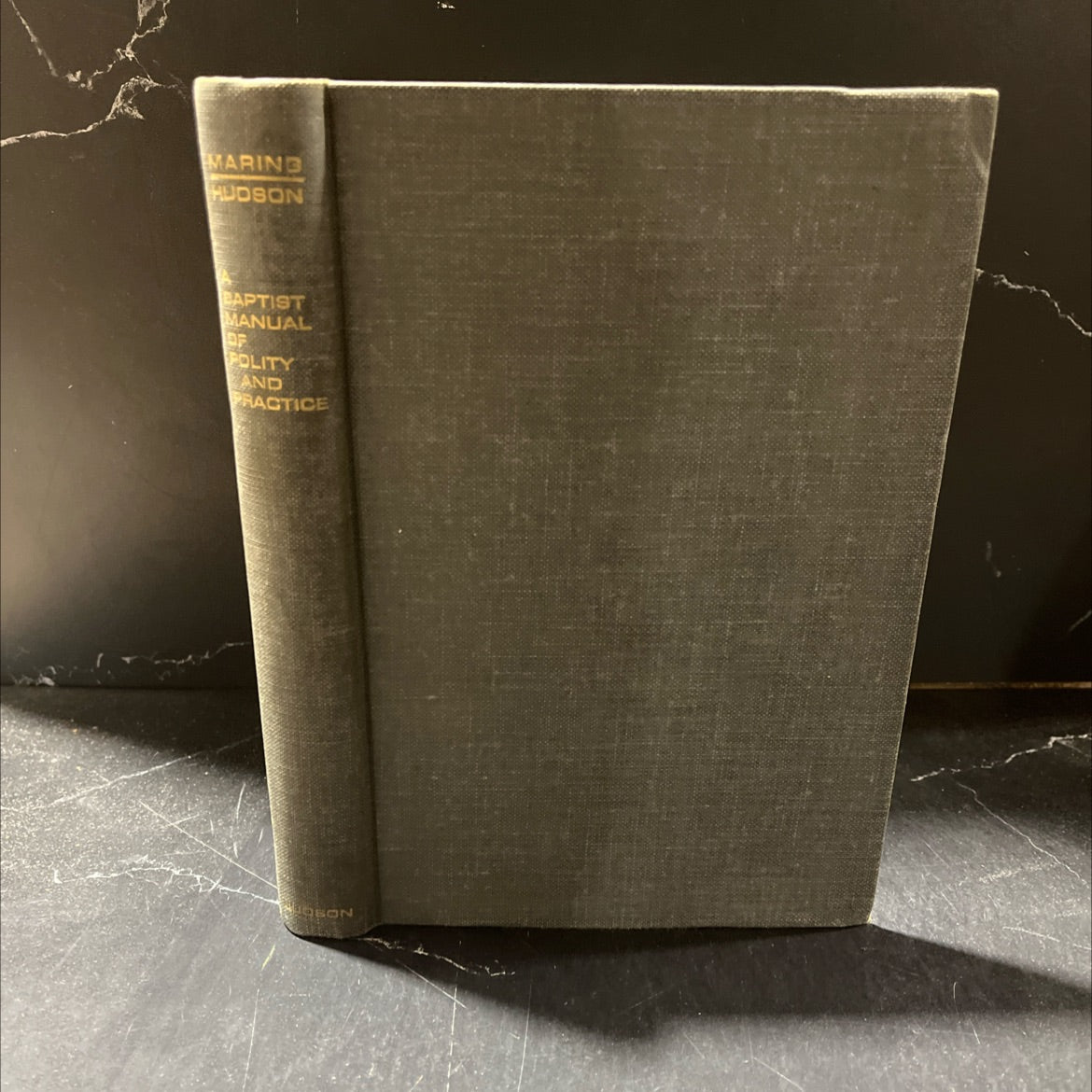 a baptist manual of polity and practice book, by norman h. maring and winthrop s. hudson, 1963 Hardcover image 1