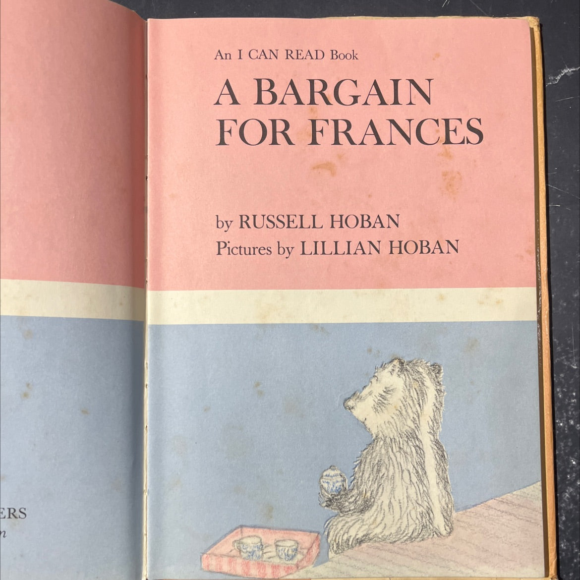a bargain for frances book, by russell hoban, 1970 Hardcover image 2