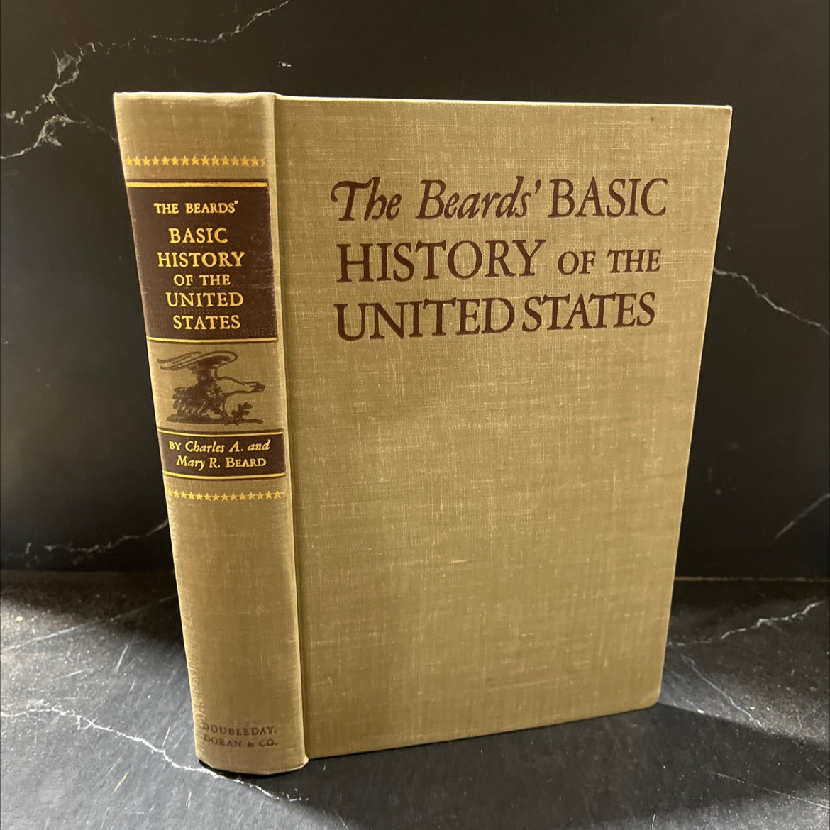 a basic history of the united states book, by charles a. beard and mary r. beard, 1944 Hardcover image 1