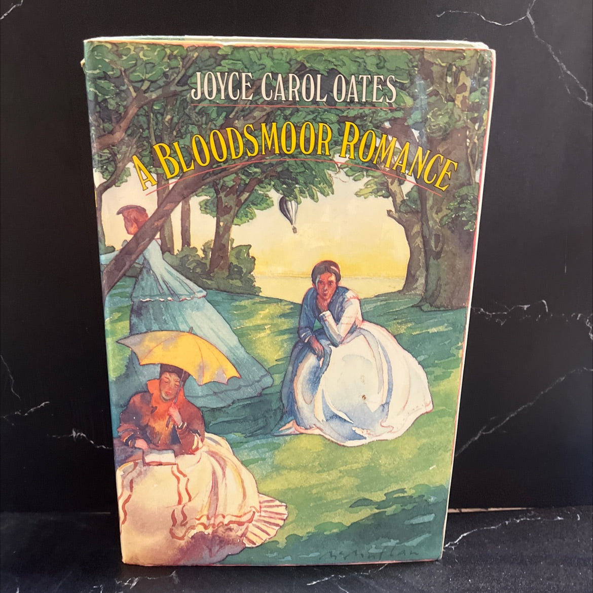 a bloodsmoor romance book, by joyce carol oates, 1982 Hardcover image 1