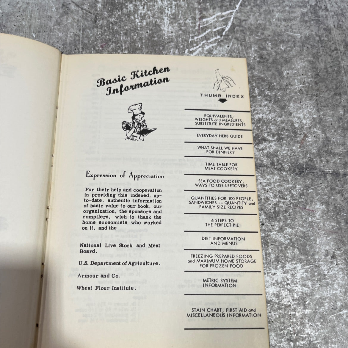 a book of favorite recipes book, by united methodist women, 1976 Hardcover image 3