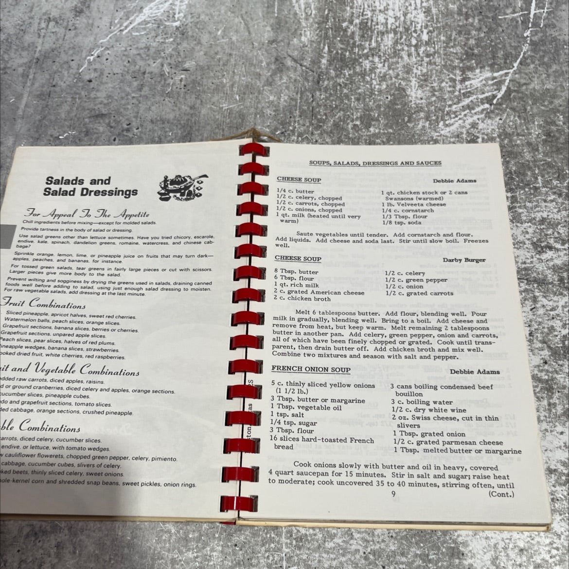 a book of favorite recipes book, by parent teacher league of our savior lutheran school, 1985 Paperback image 3