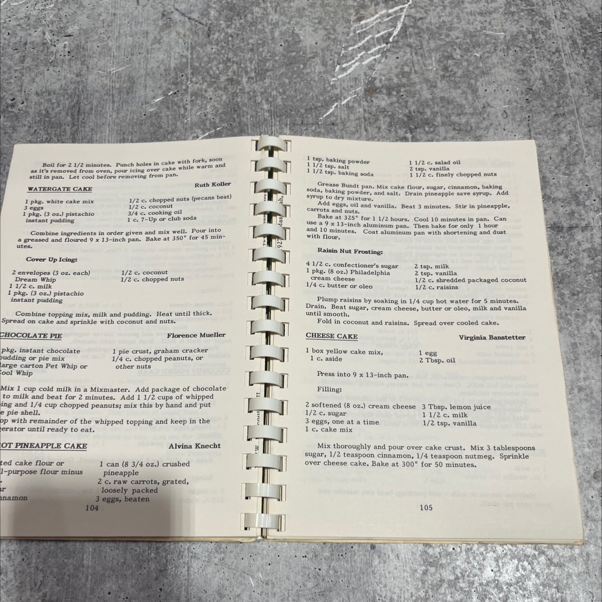 a book of favorite recipes book, by mascouth tuesday woman's club, inc., 1987 Paperback image 3