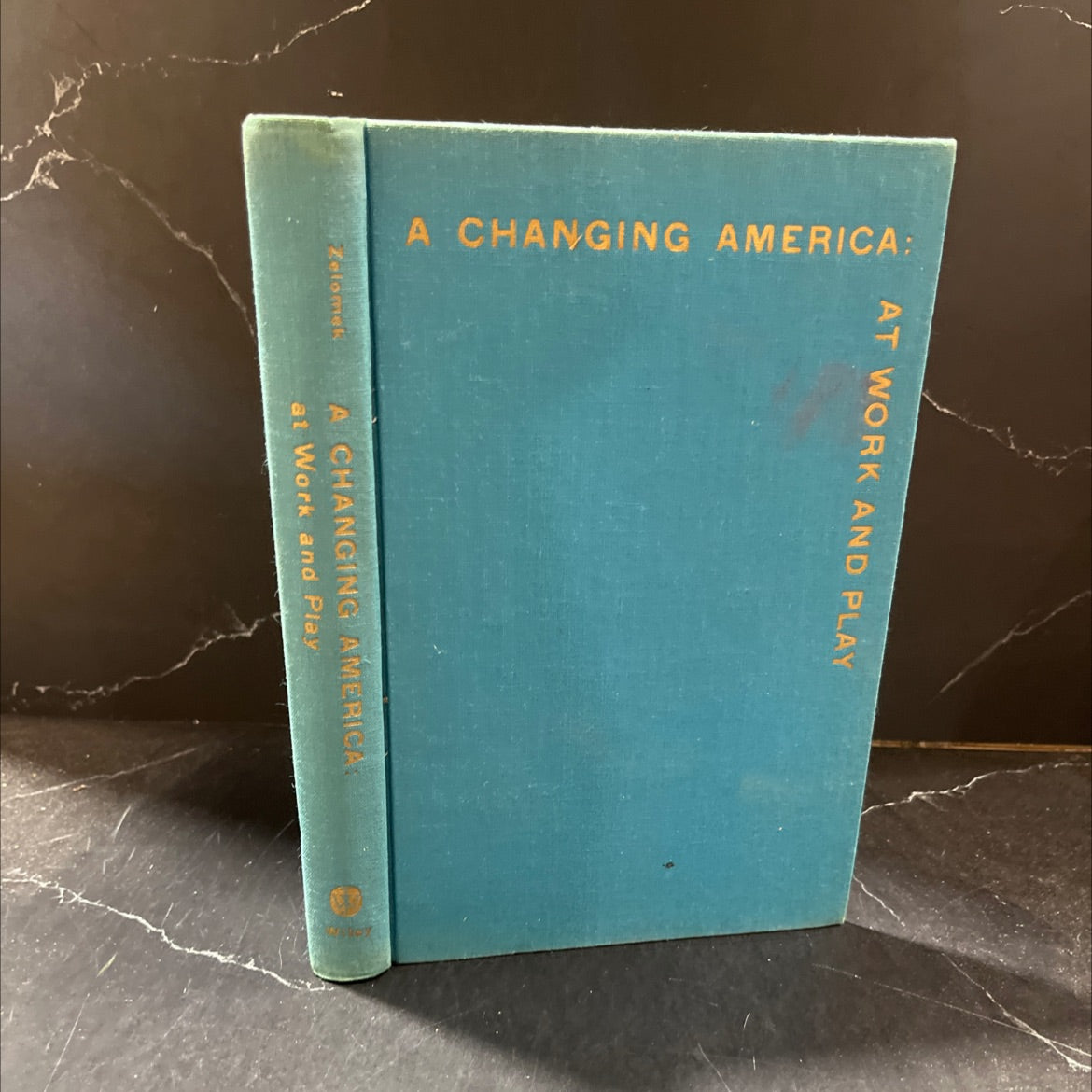 a changing america book, by a. w. zelomek, 1959 Hardcover image 1