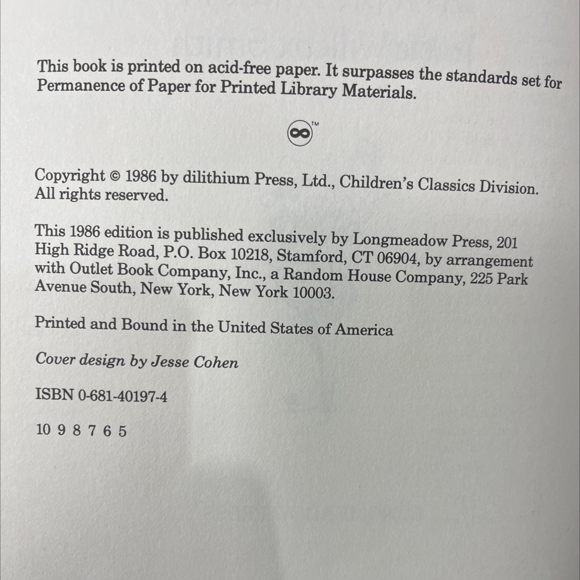 a child's book of stories with pictures book, by Jessie Willcox Smith, 1986 Hardcover image 3