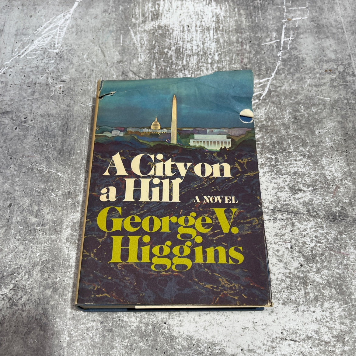a city on a hill book, by george v higgins, 1975 Hardcover image 1