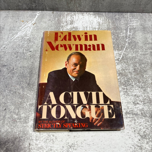 a civil tongue book, by Edwin Newman, 1976 Hardcover image 1