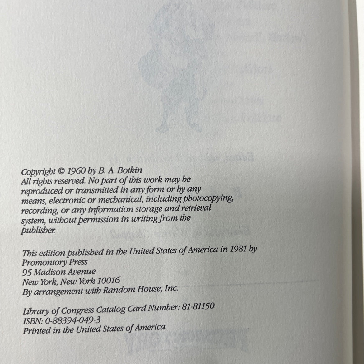 a civil war treasury of tales, legends and folklore book, by b. a. botkin, 1960 Hardcover image 3