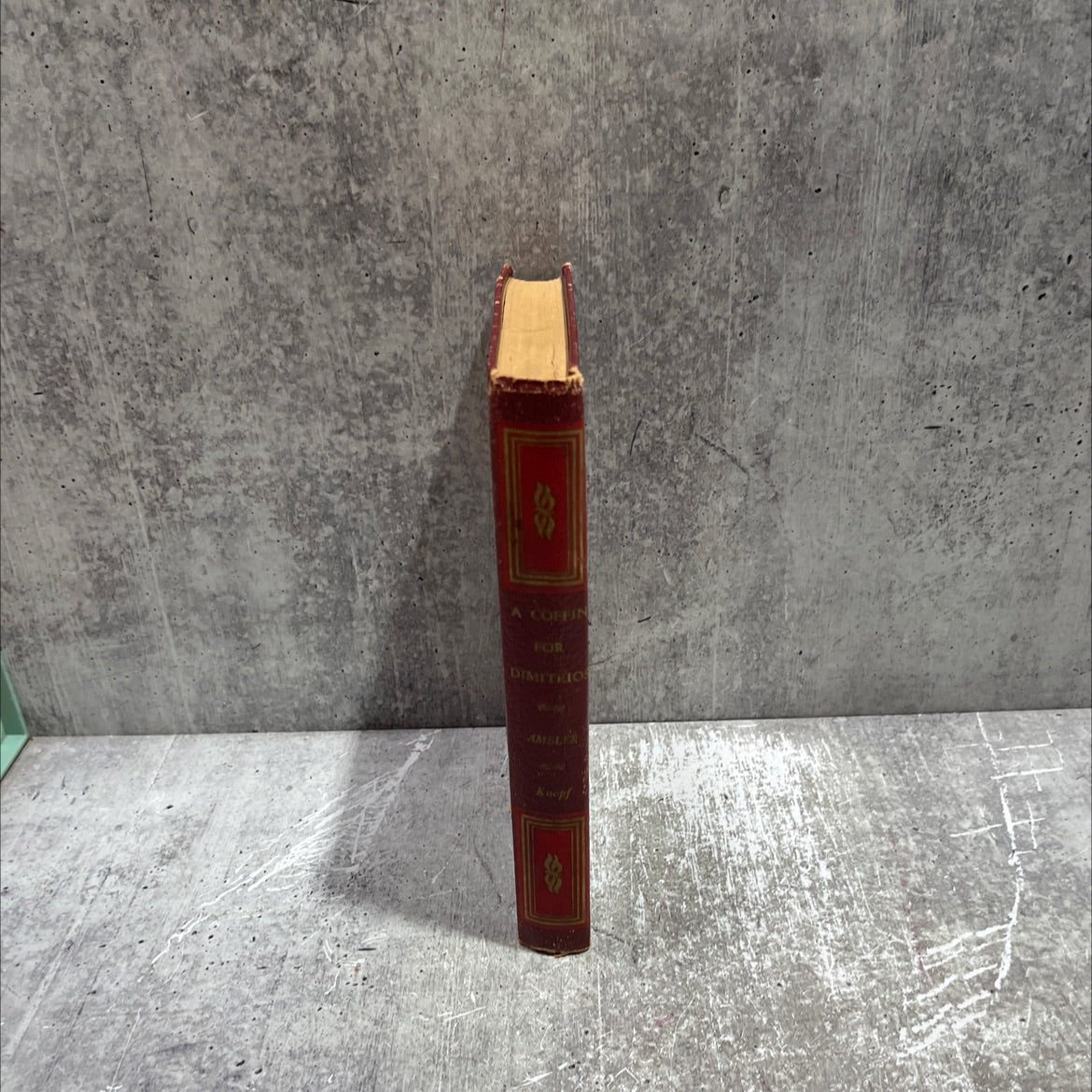 a coffin for dimitrios book, by eric ambler, 1939 Hardcover image 4