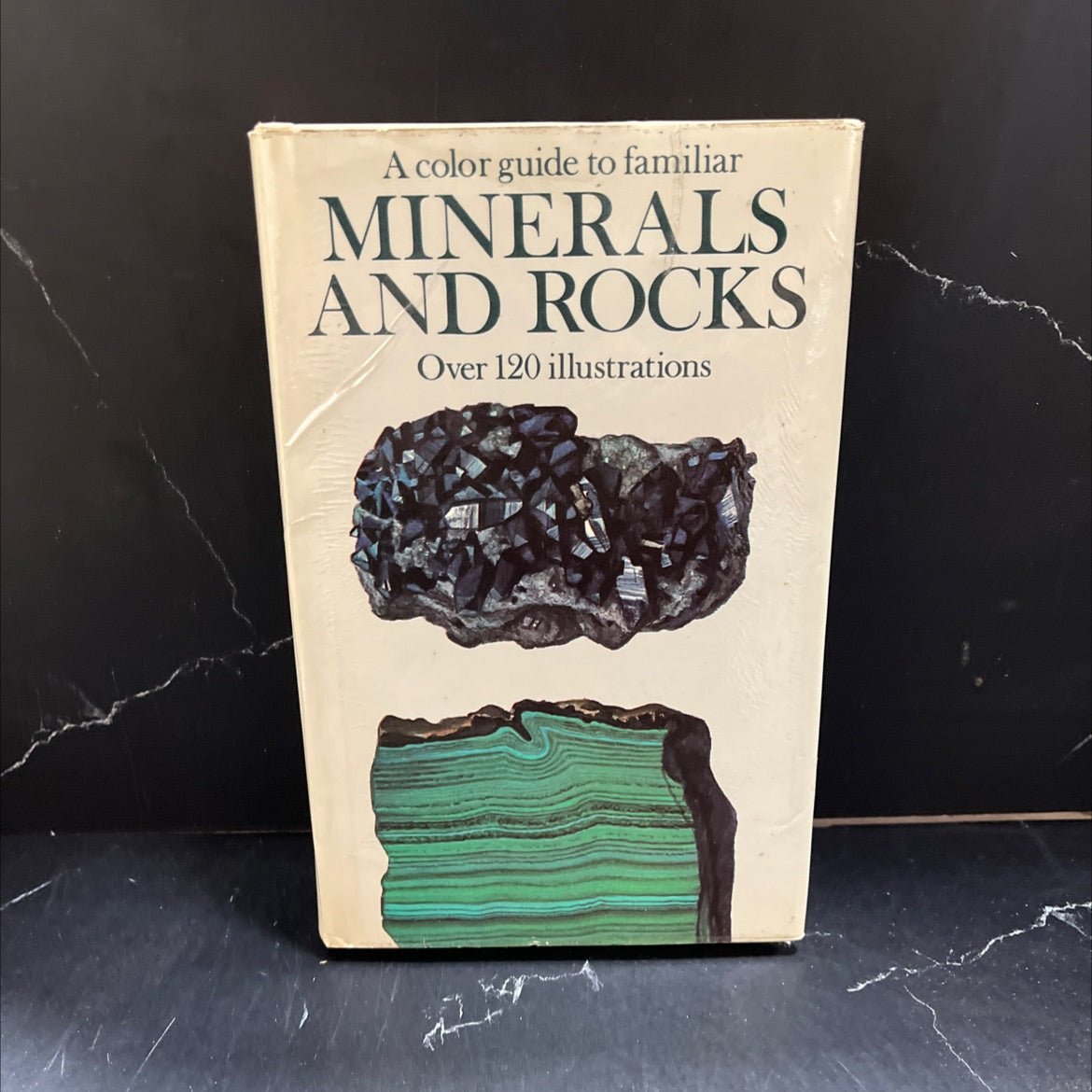 a color guide to familiar minerals and rocks book, by dr jiří kouřimský, 1975 Hardcover image 1