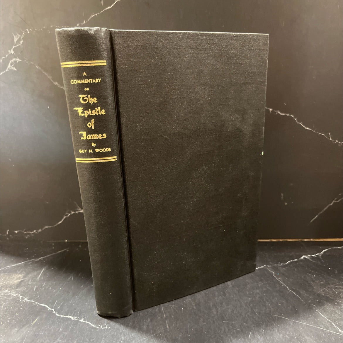 a commentary on the epistle of james book, by guy n. woods, 1967 Hardcover image 1