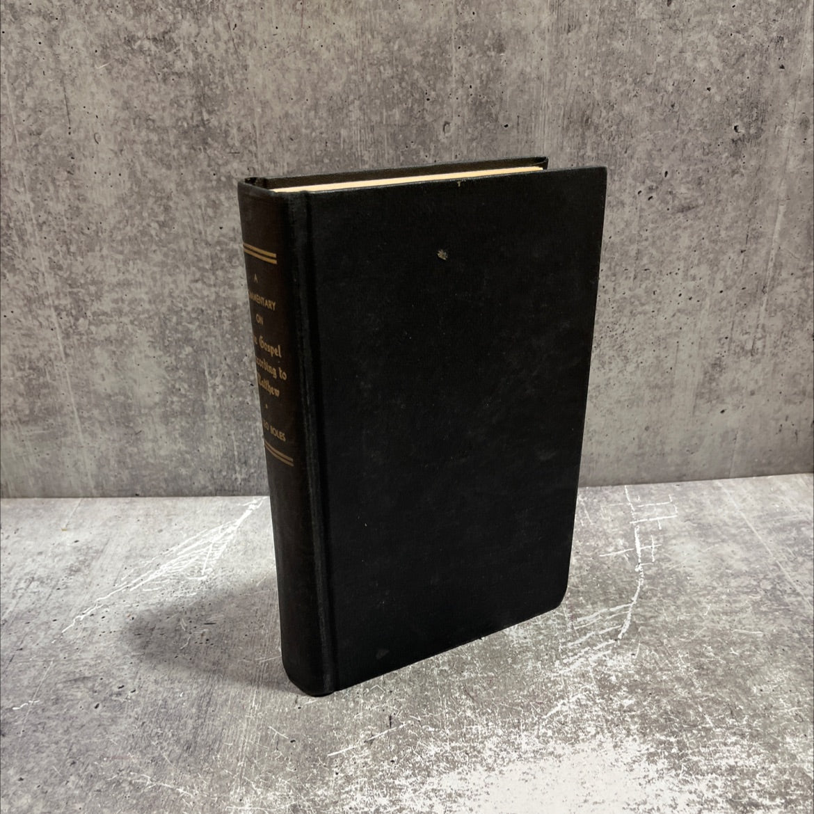 a commentary on the gospel according to matthew book, by h. leo boles, 1959 Hardcover image 1