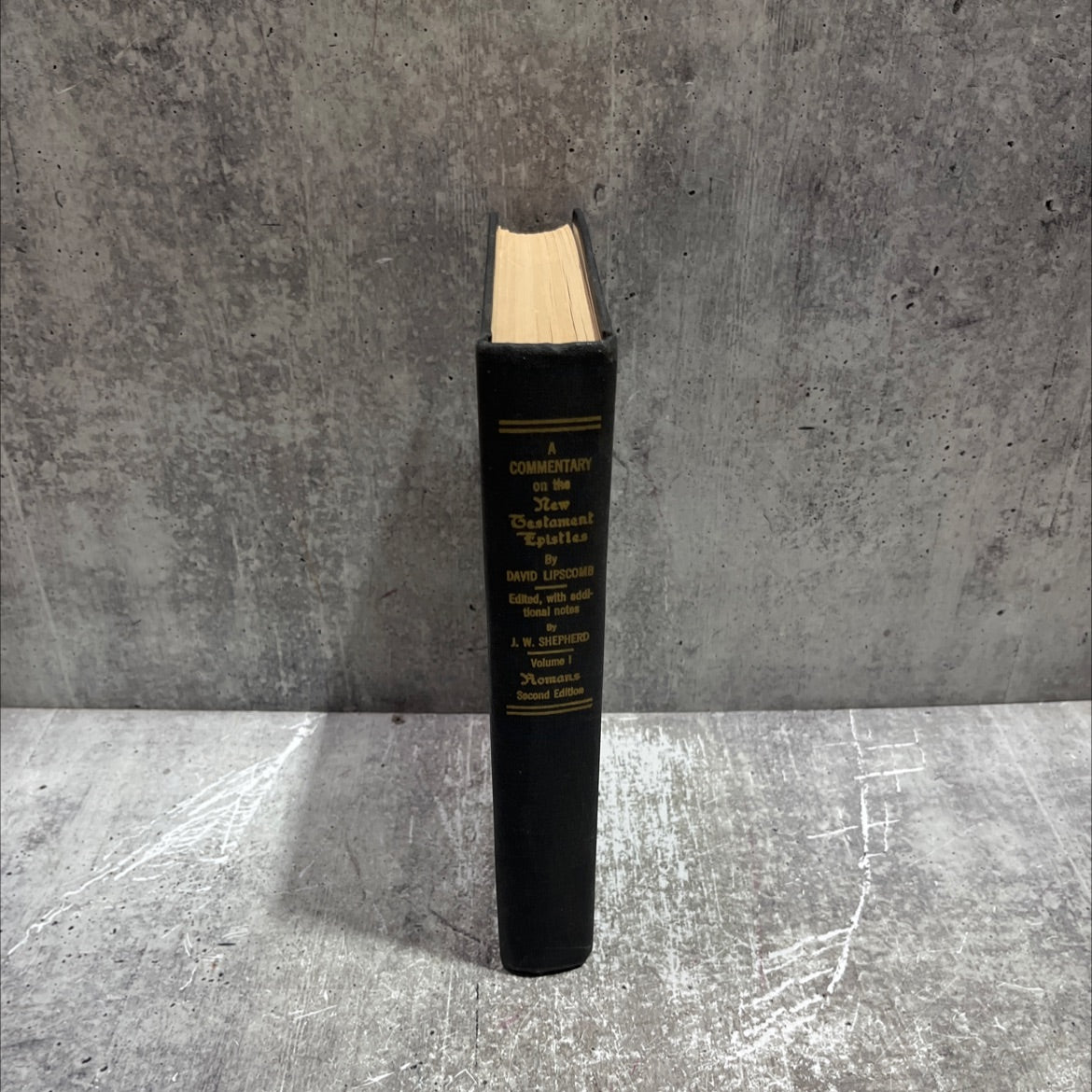 a commentary on the new testament epistles book, by david lipscomb, 1959 Hardcover image 4