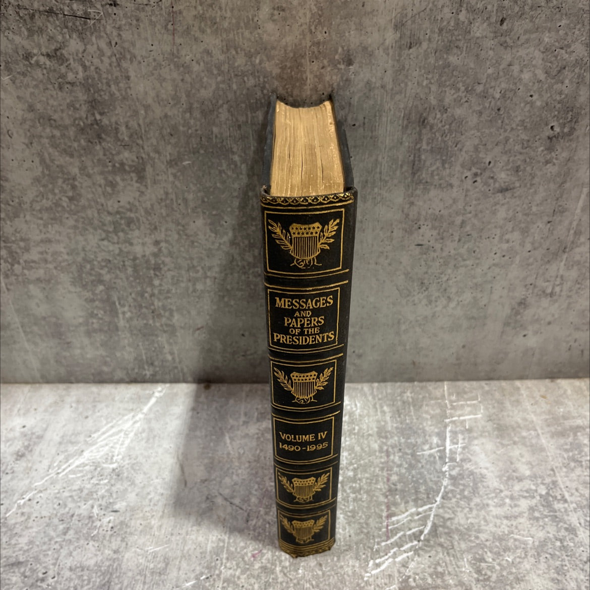 a compilation of the messages and papers of the presidents book, by james d. richardson, 1897 Hardcover image 4