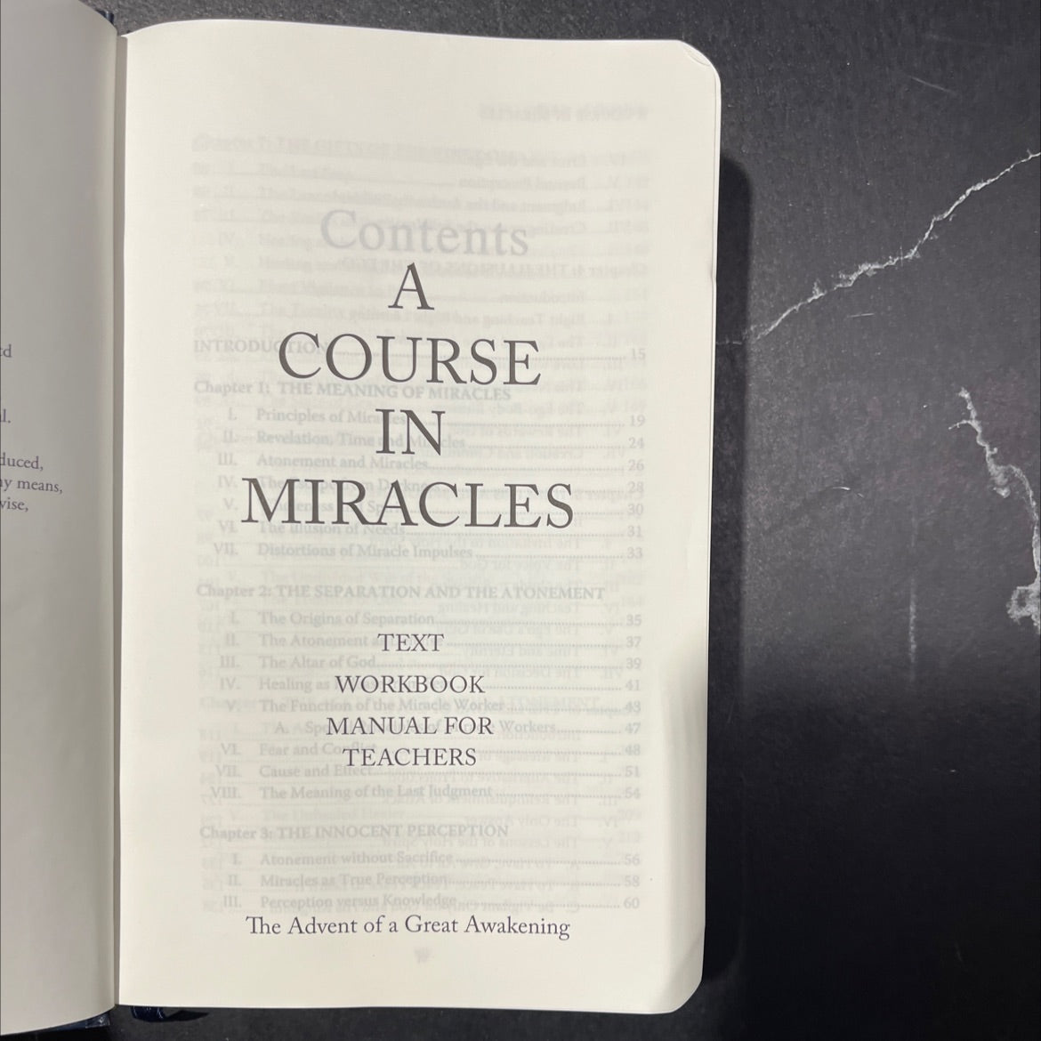 a course in miracles book, by unknown, 2007 Leather image 2