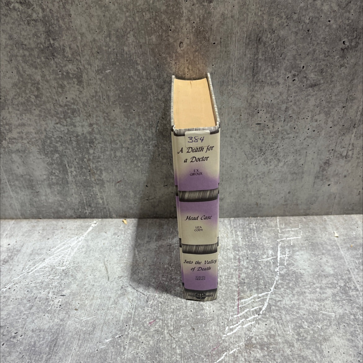 a death for a doctor book, by e.x. giroux, 1986 Hardcover image 4