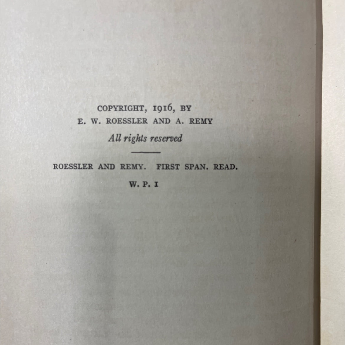 a first spanish reader with questions and vocabulary book, by erwin w. roessler, ph.d. and alfred remy, a.m., 1916 image 3