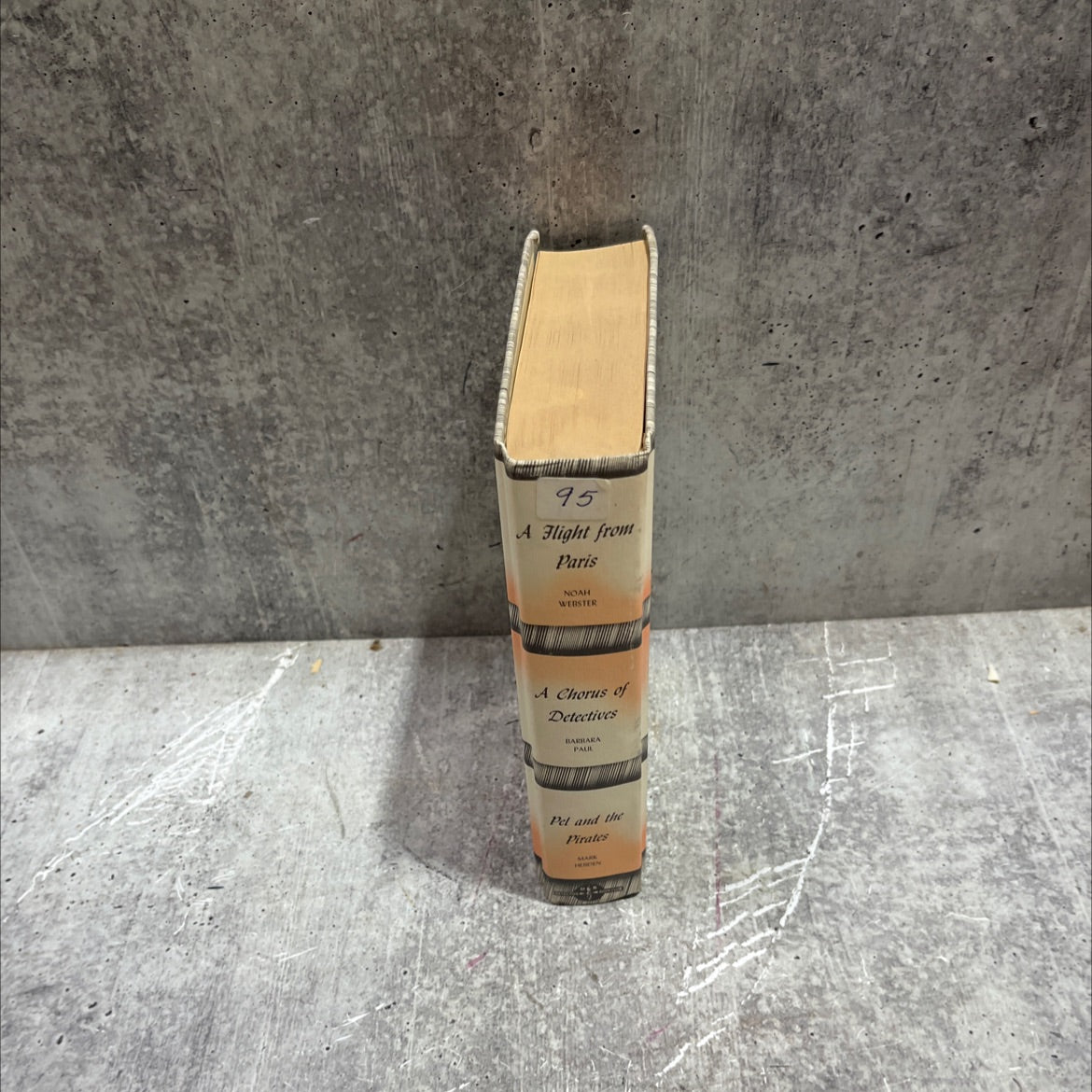 a flight from paris book, by bill knox, 1987 Hardcover image 4