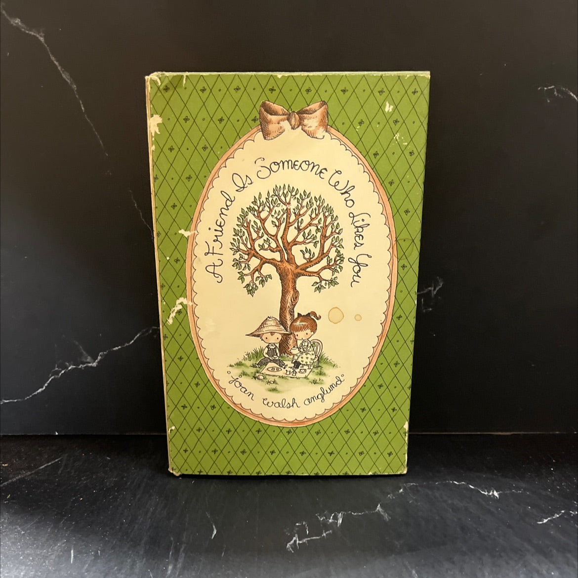 a friend is someone who likes you book, by joan walsh anglund, 1958 Hardcover image 1