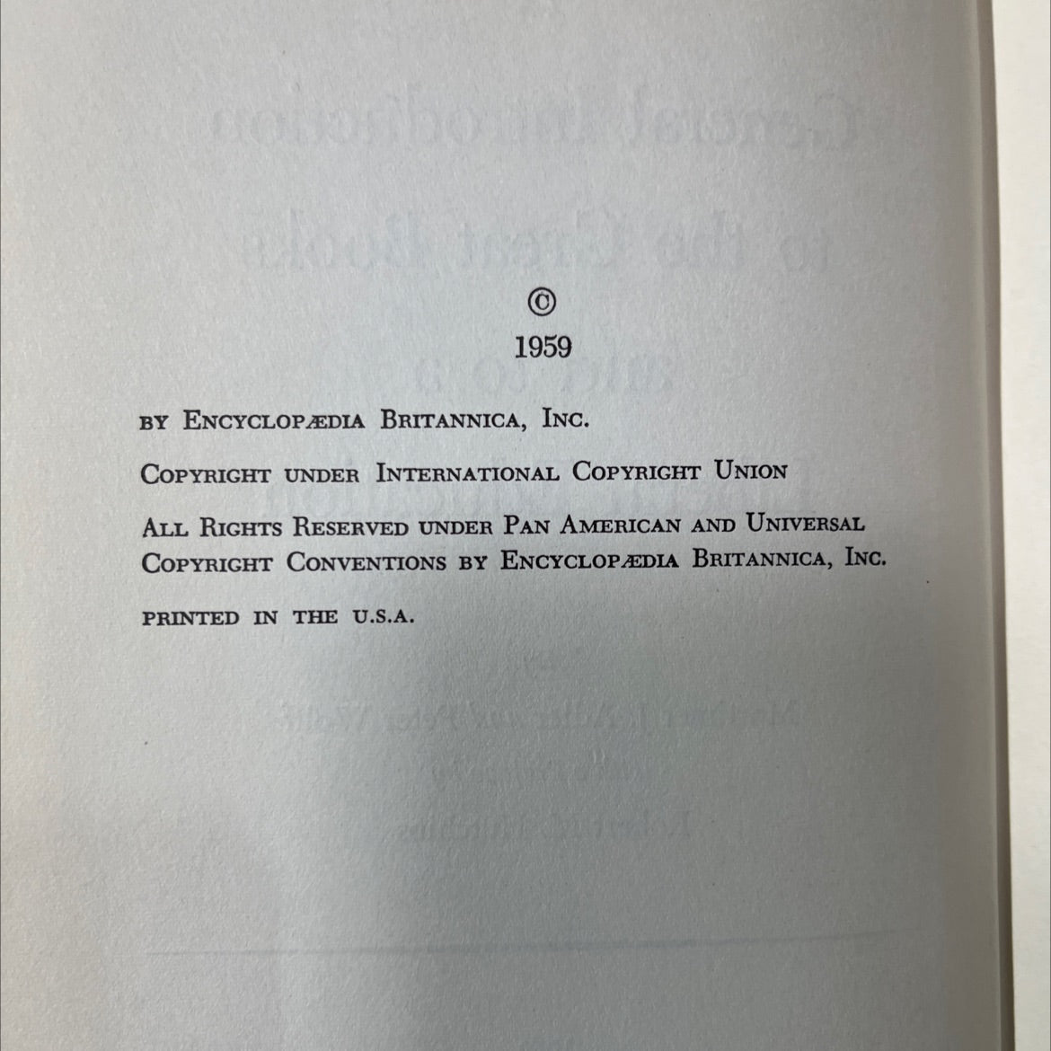 a general introduction to the great books and to a liberal education book, by mortimer j. adler and peter wolff, 1959 image 3