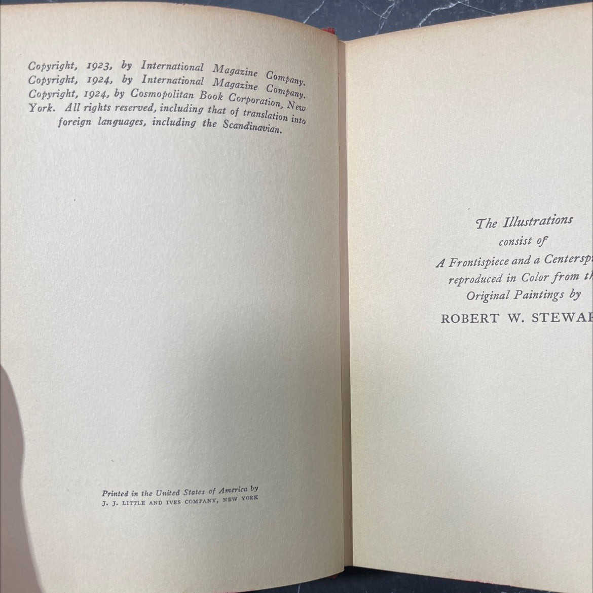 a gentleman of courage book, by james oliver curwood, 1924 Hardcover image 3