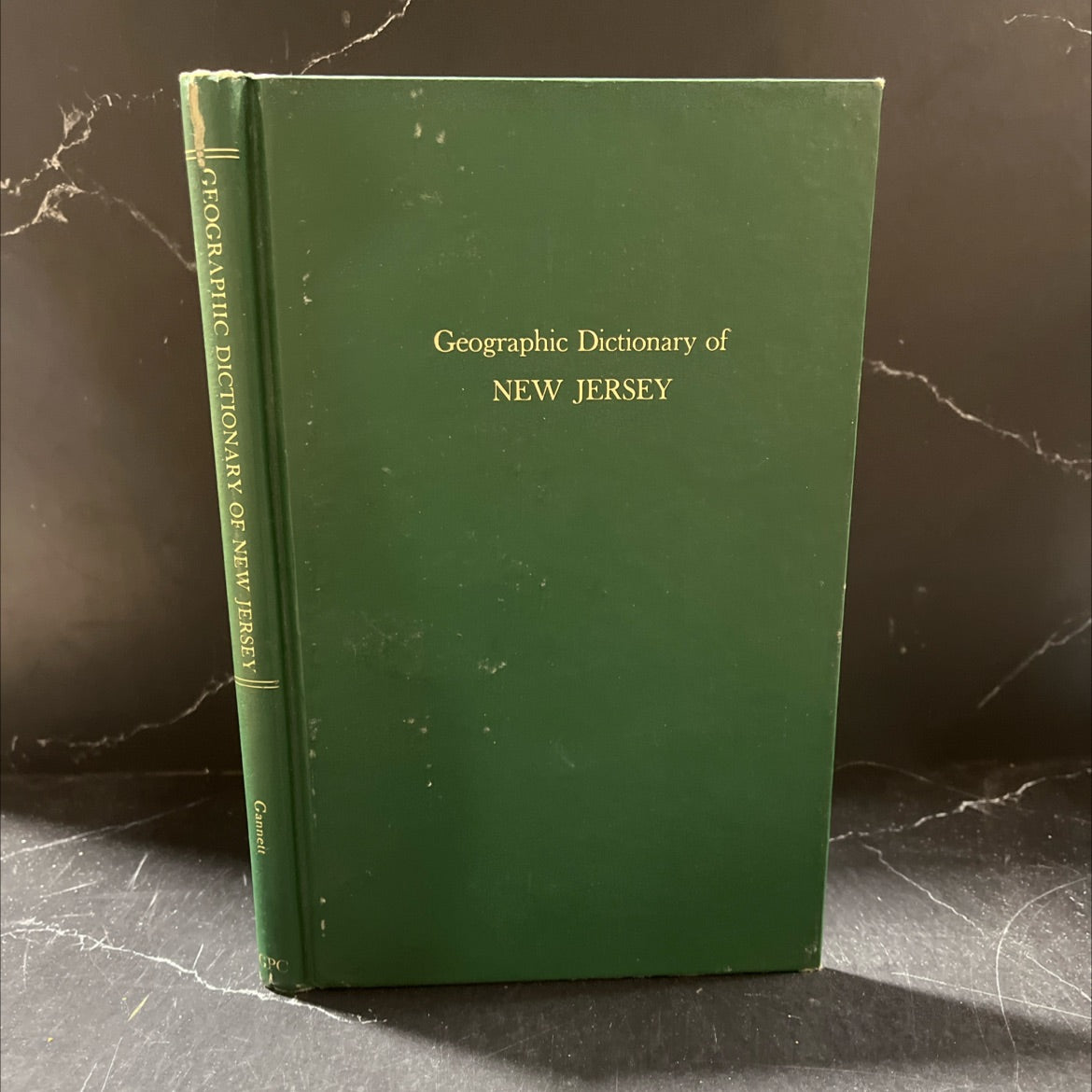 a geographic dictionary new jersey book, by henry gannett, 1978 Hardcover image 1