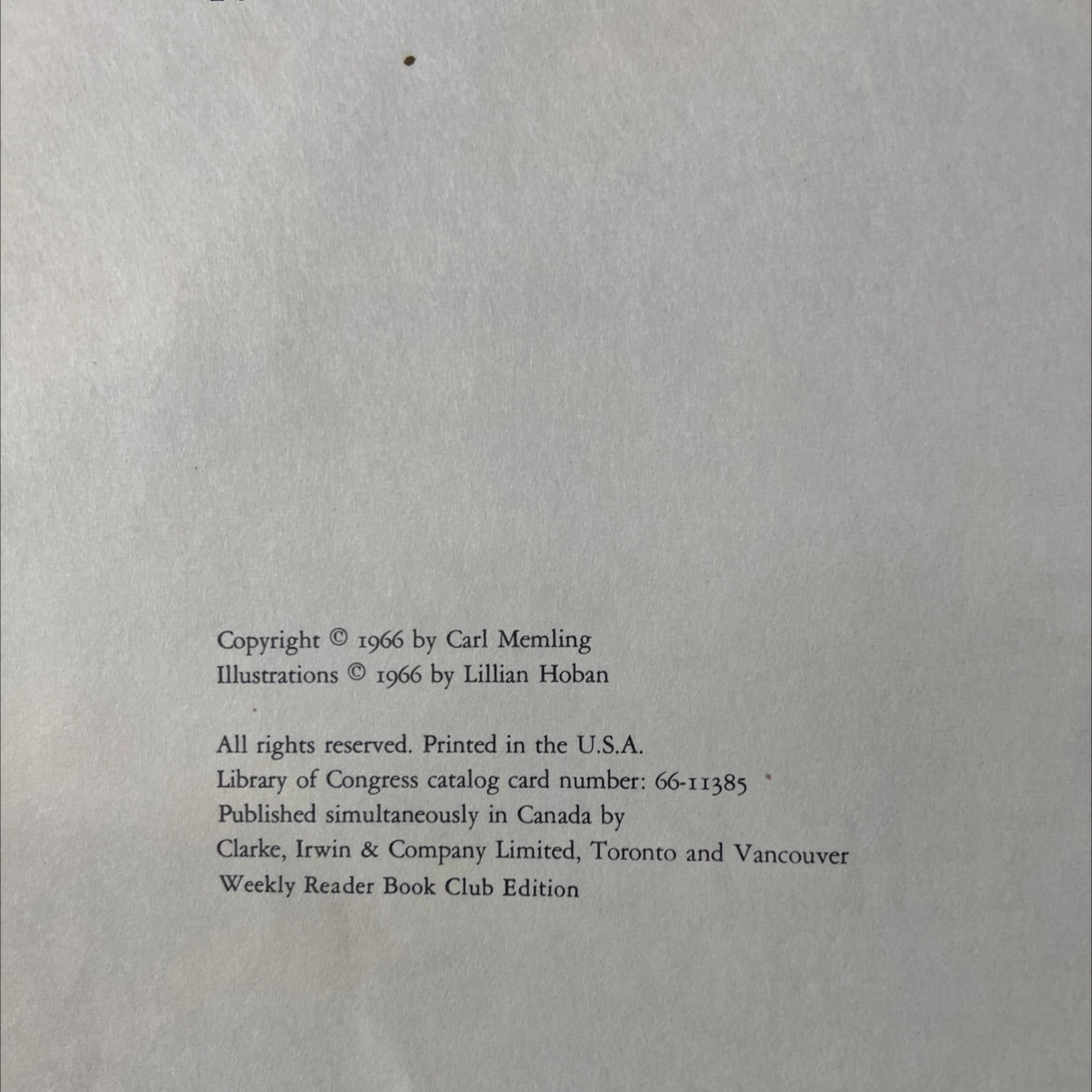 a gift-bear for the king book, by carl memling, 1966 Hardcover image 3
