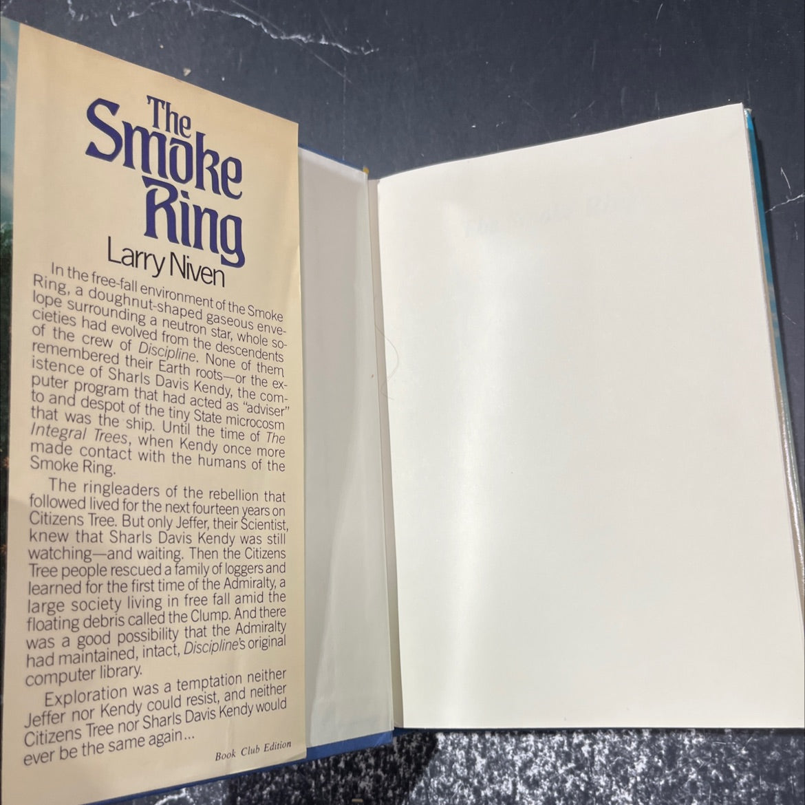 a gift from earth book, by Larry Niven, 1987 Hardcover image 4