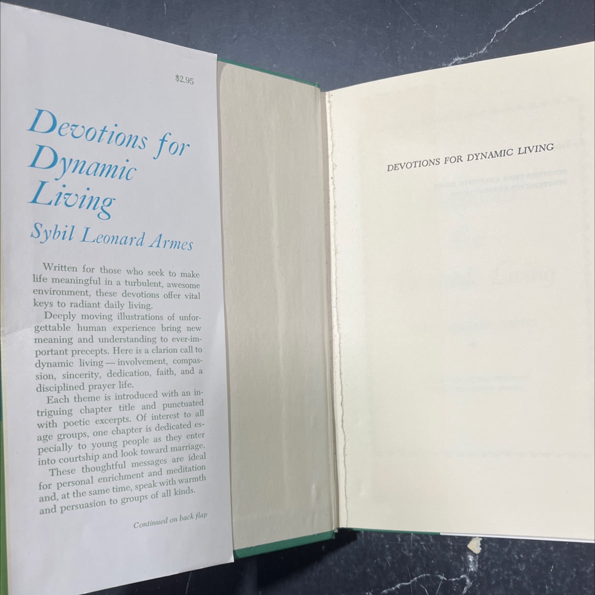 a grateful heart dynamic living devotions for dynamic living book, by sybil leonard armes, 1967 Hardcover image 4