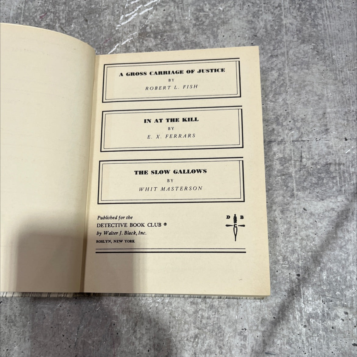 a gross carriage of justice book, by robert l. fish, 1979 Hardcover image 2