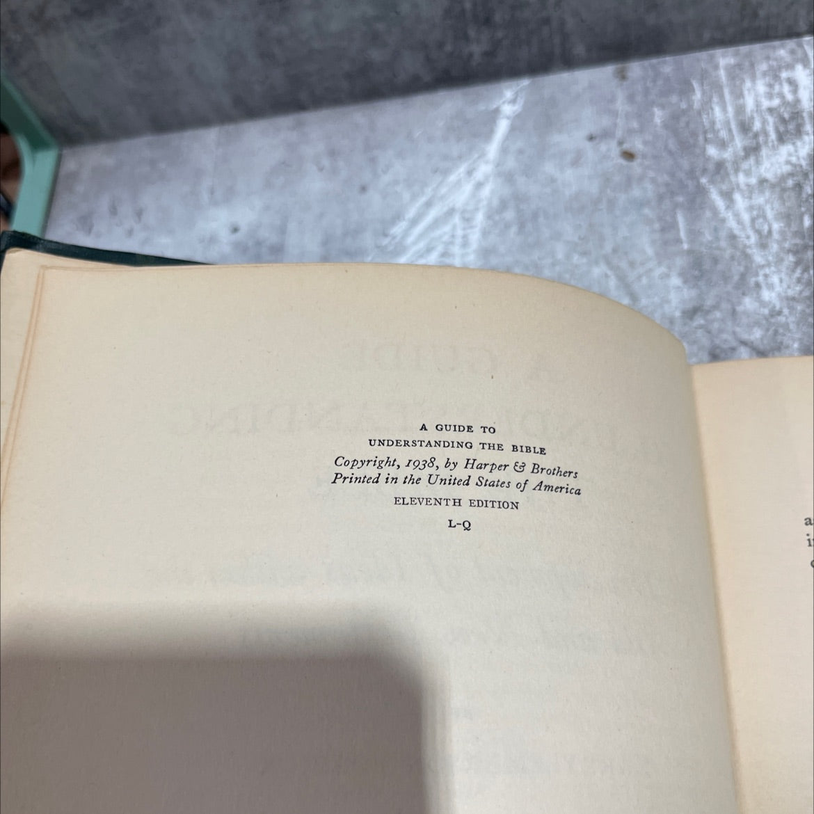a guide to understanding the bible book, by harry emerson fosdick, 1938 Hardcover image 3