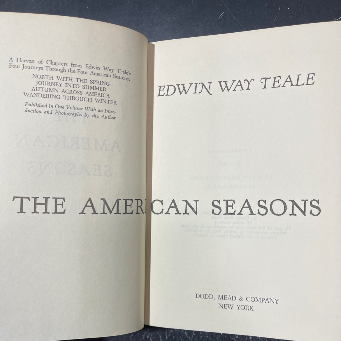 a harvest of chapters from edwin way teale's four journeys through the four american seasons book, by edwin way teale, image 2