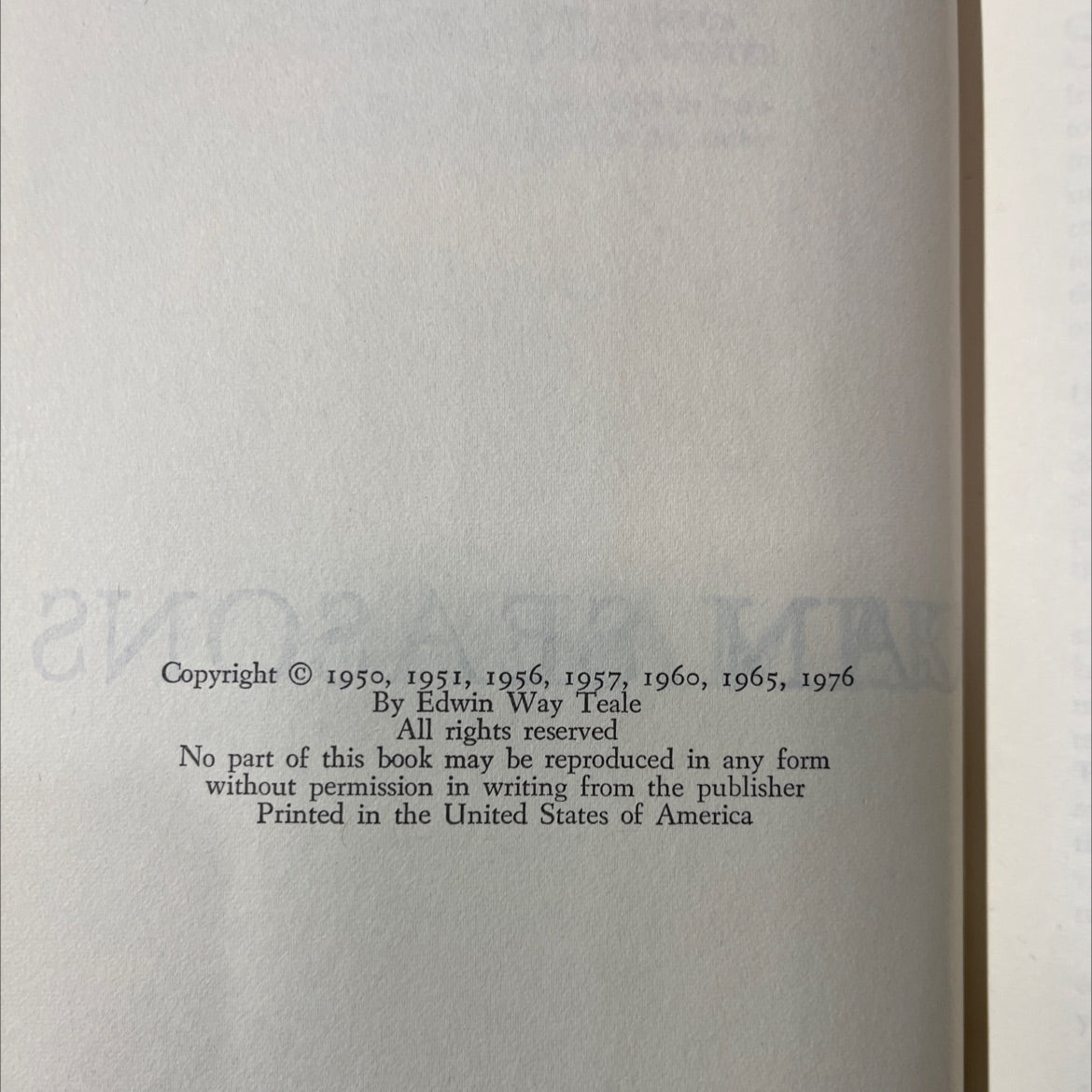 a harvest of chapters from edwin way teale's four journeys through the four american seasons book, by edwin way teale, image 3