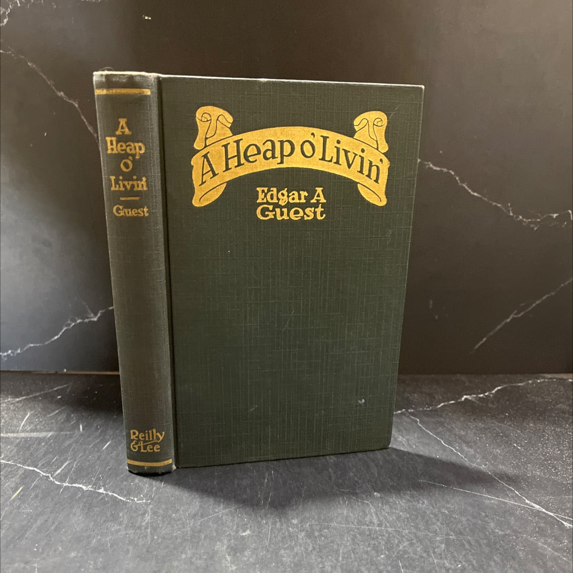 a heap o' livin' book, by edgar a. guest, 1916 Hardcover image 1
