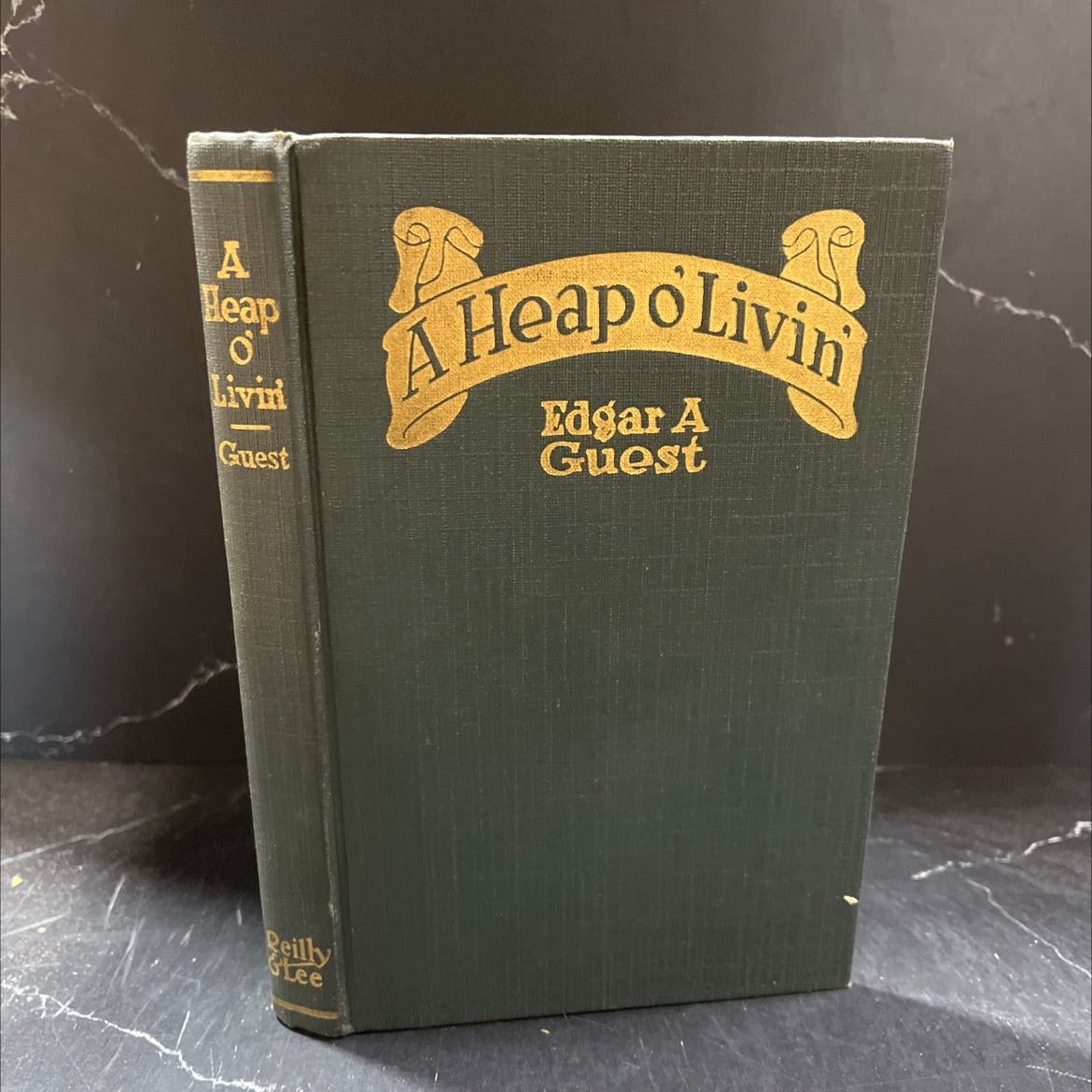 a heap o' livin' book, by edgar a. guest, 1916 Hardcover image 1
