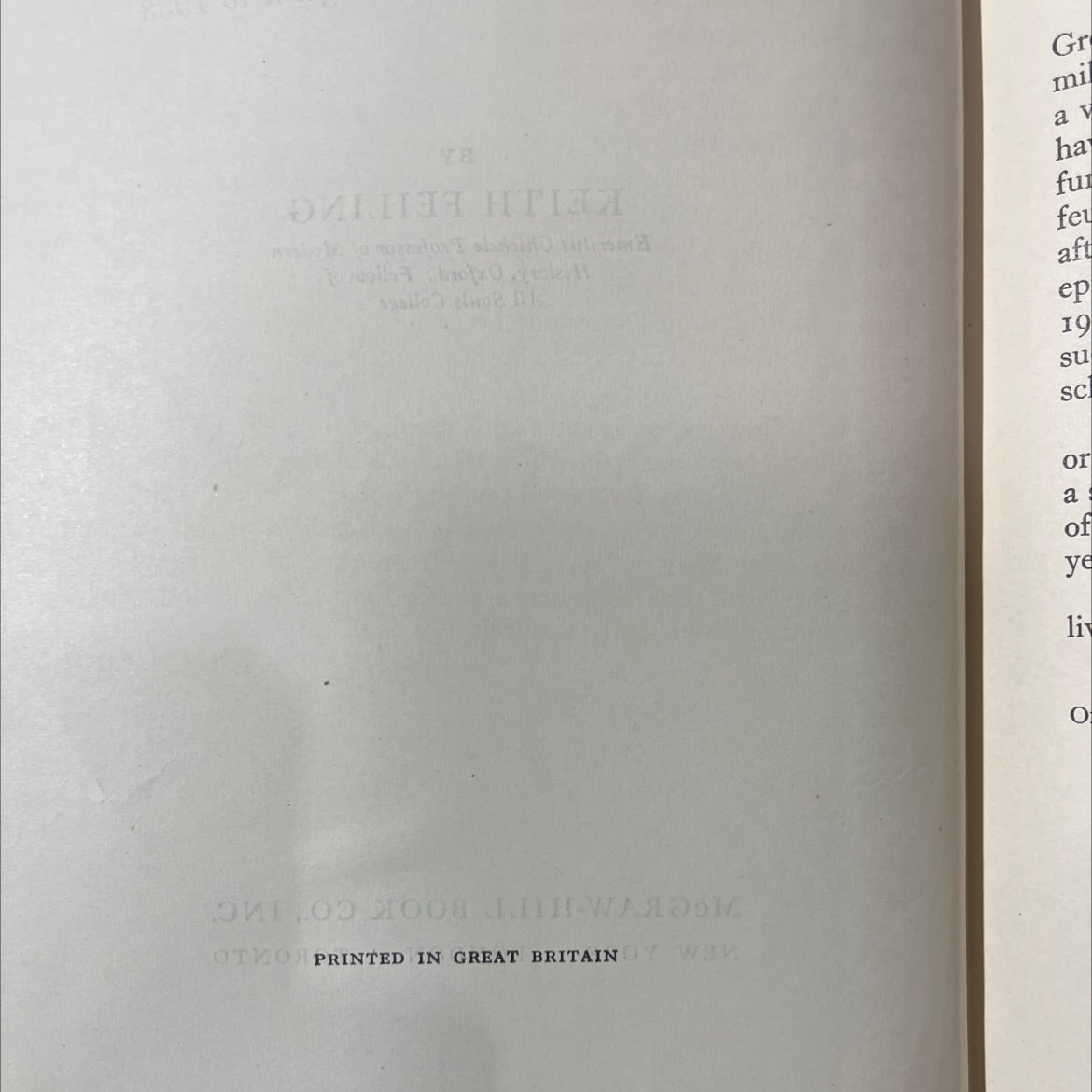 a history of england from the coming of the english to 1938 book, by keith feiling, 1938 Hardcover image 3