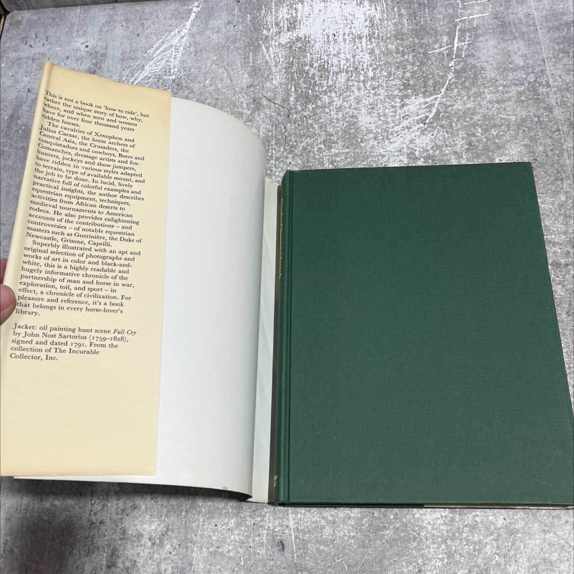 a history of horsemanship book, by charles chenevix trench, 1970 Hardcover image 4