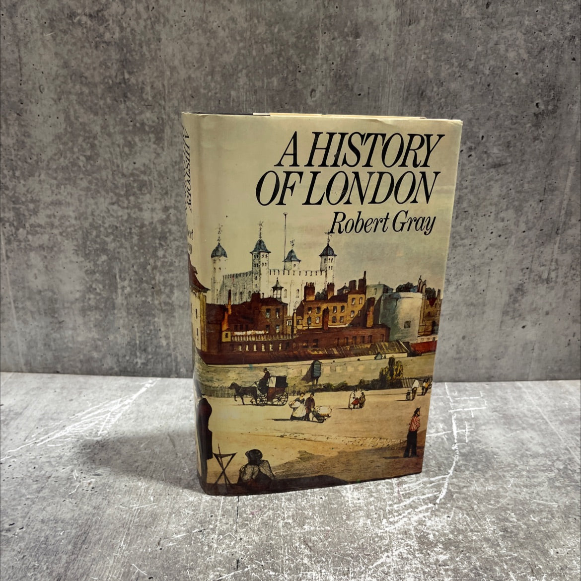 a history of london book, by robert gray, 1985 Hardcover image 1