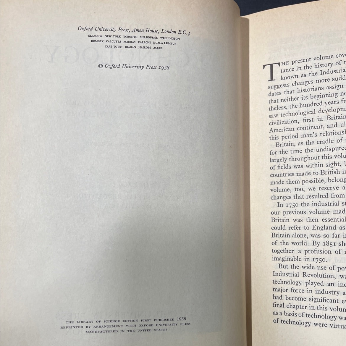 a history of technology volume iv the industrial revolution c 1750 to 1850 book, by charles singer, e. j. holmyard, a. image 3