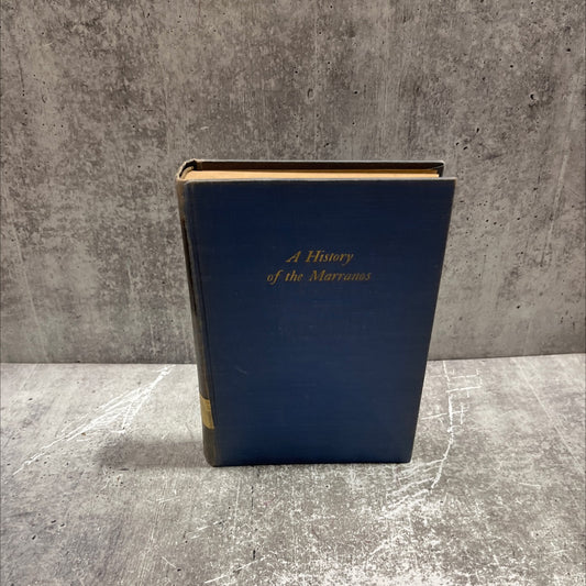a history of the marranos book, by cecil roth, 1947 Hardcover image 1