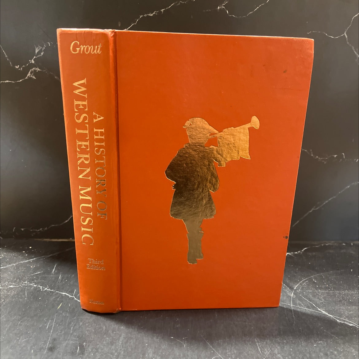 a history of western music book, by donald jay grout, claude v. palisca, 1980 Hardcover image 1